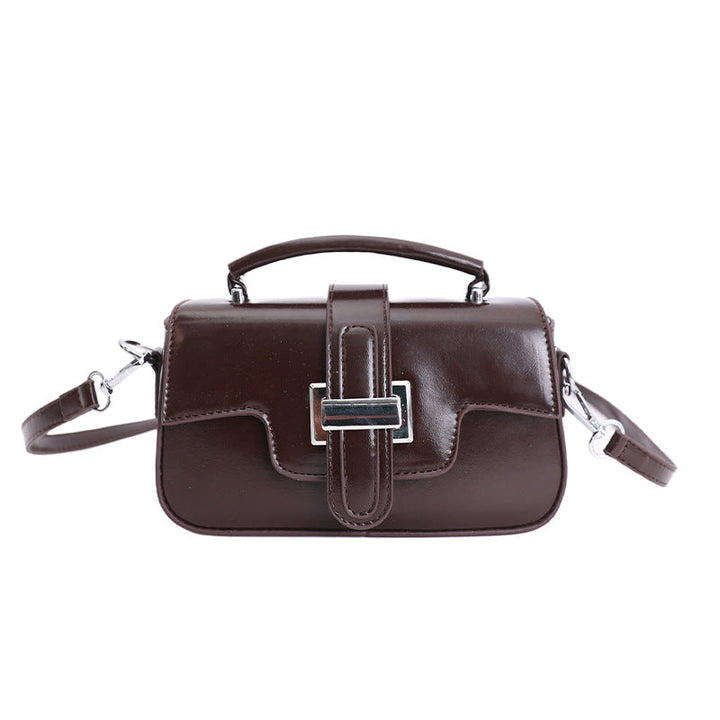 Women's handbag made of high-quality faux leather with detachable shoulder strap