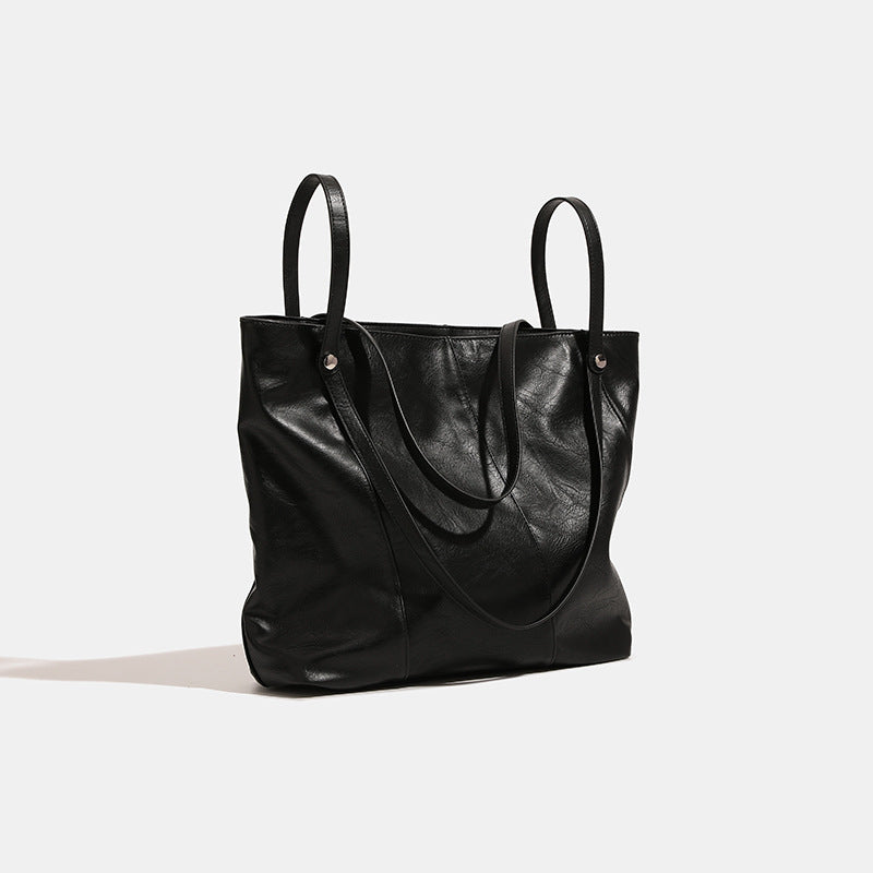 Women stylish XXL tote with elegant structure