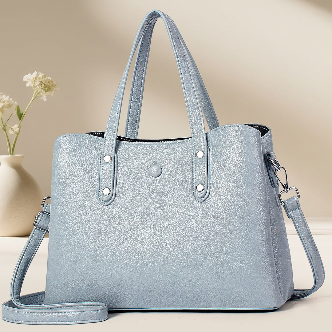 Ladies structured tote bag
