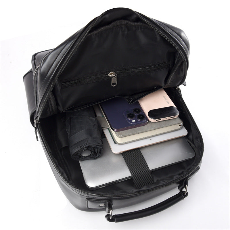 Executive Leather Backpack Cardanzo
