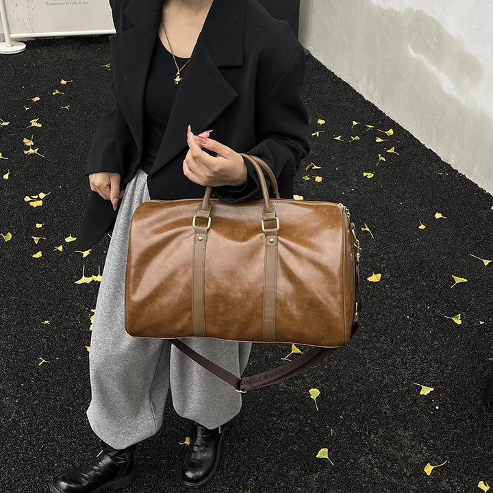 Premium Leather Travel Duffle Bag Cardanzo