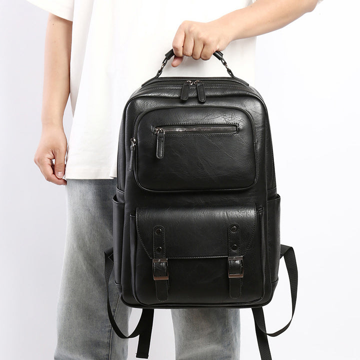 Premium Leather Organizer Backpack Cardanzo