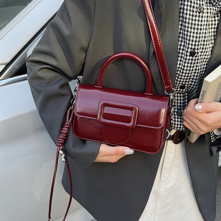 Women’s mini handbag with detachable shoulder strap and modern design
