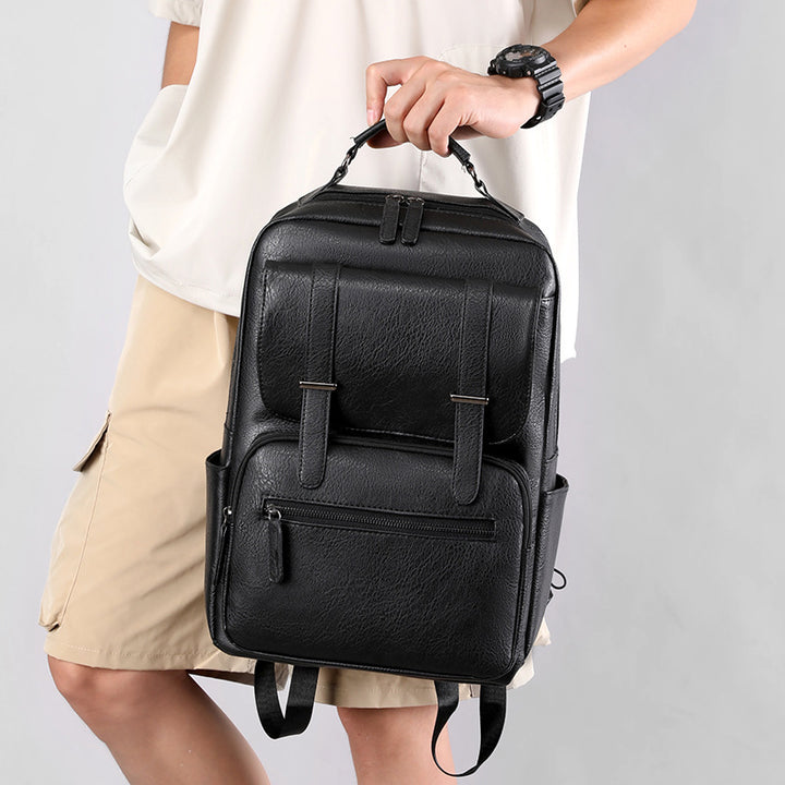 Leather Laptop Backpack Cardanzo