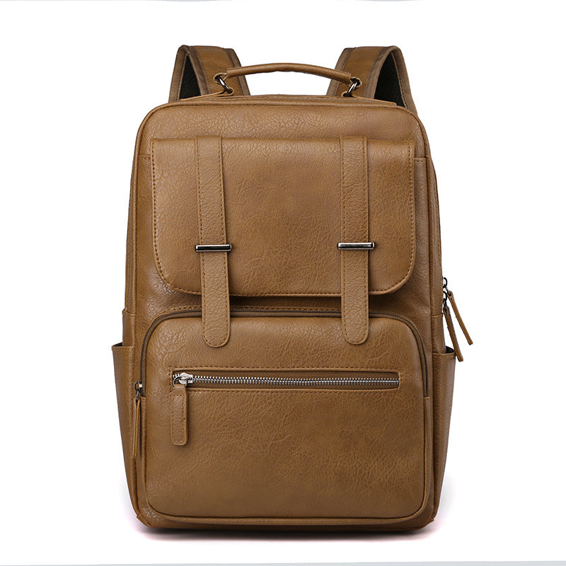 Leather Laptop Backpack Cardanzo
