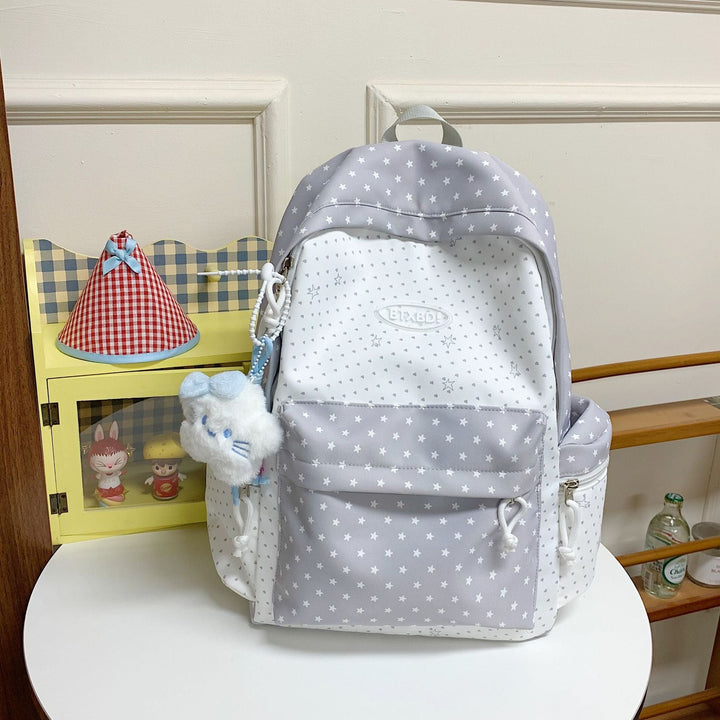 Star-Printed Children's Backpack