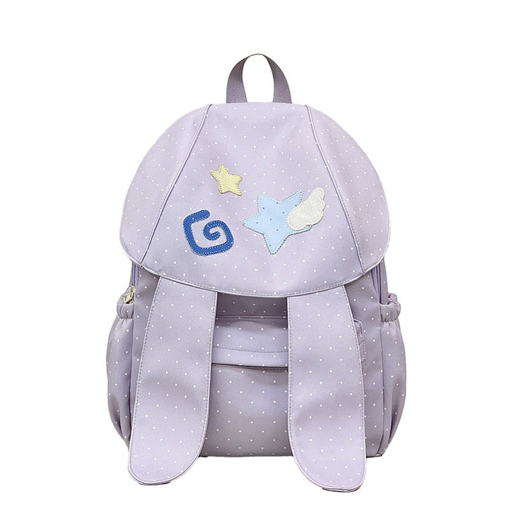 Cute Bunny Ears School Backpack