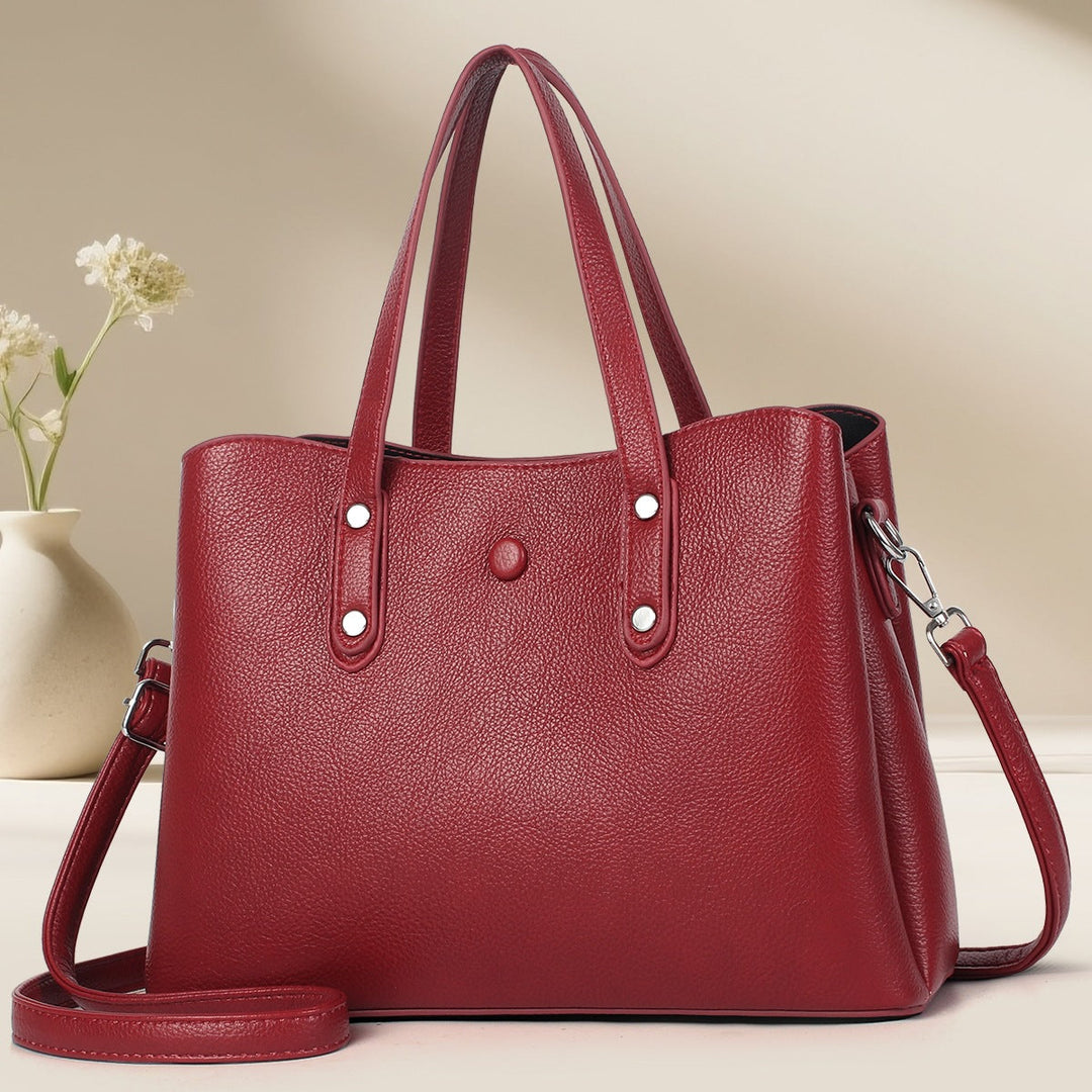 Ladies structured tote bag