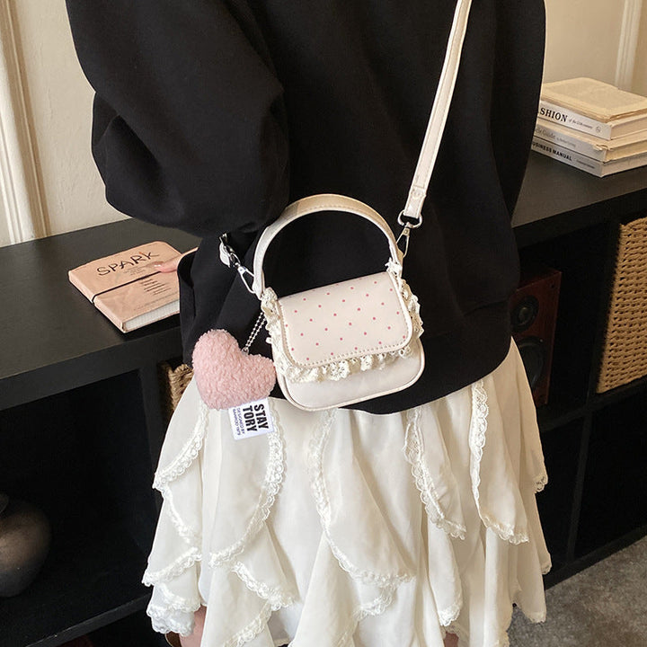Women’s mini handbag with playful design and unique details