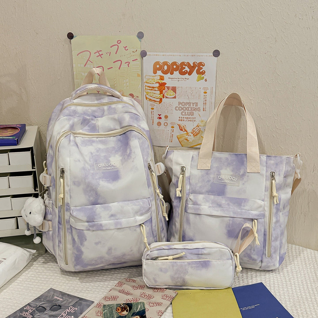 Versatile Multi-Functional Travel School Backpack Set