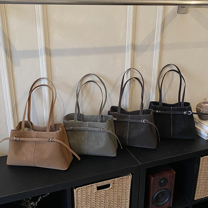 Women's Tote Bag made of high-quality synthetic leather with an elegant shoulder strap