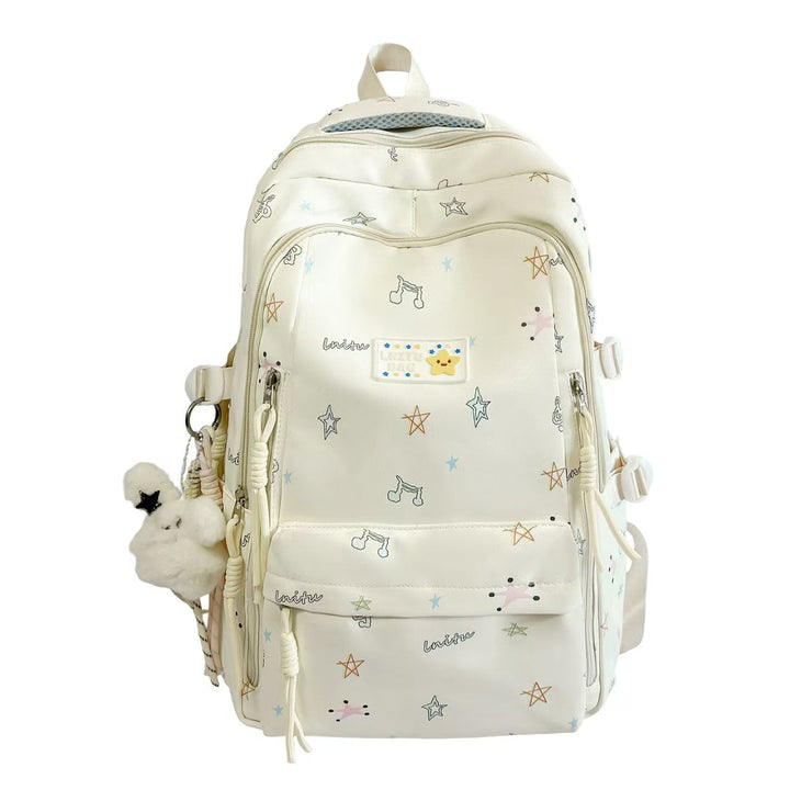 Star-Patterned Multi-Function Backpack