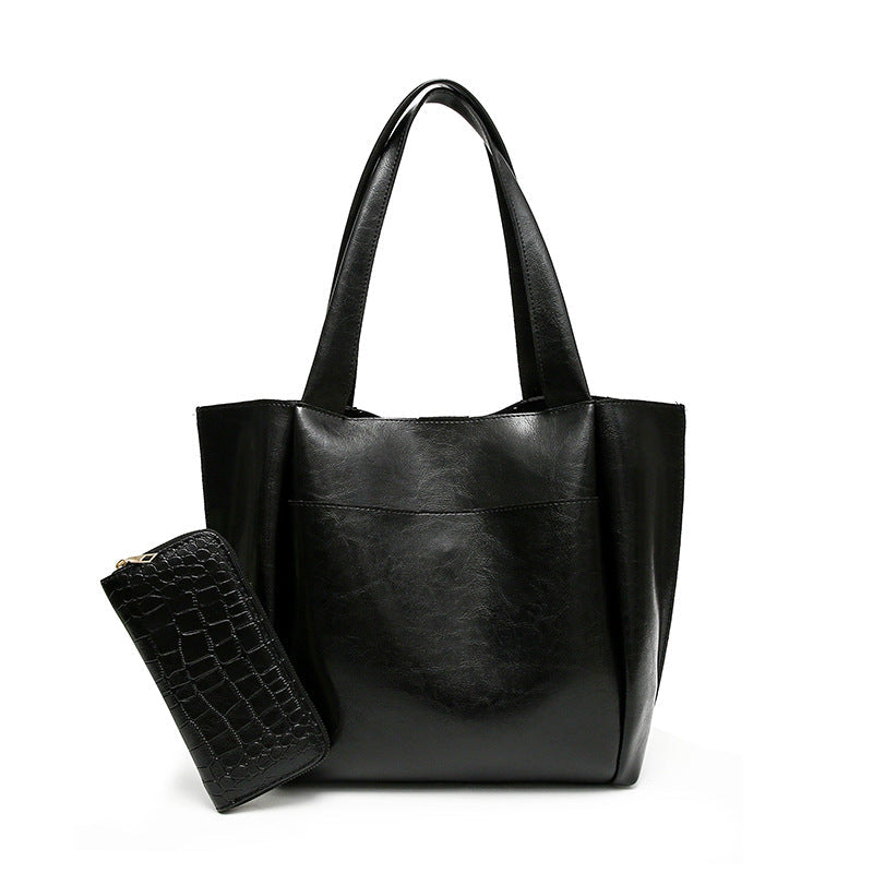 Women's Tote Bag with multifunctional interior layout