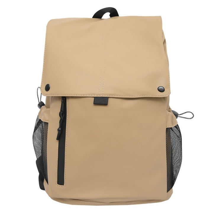 Urban backpack with breathable mesh material and practical compartments