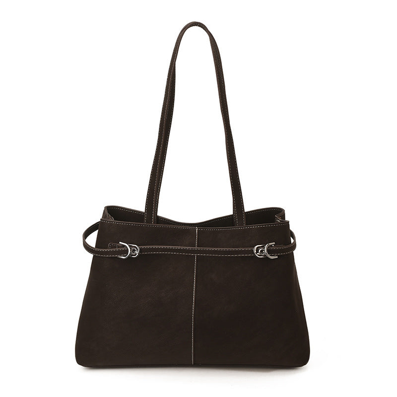 Women's Tote Bag made of high-quality synthetic leather with elegant shoulder strap