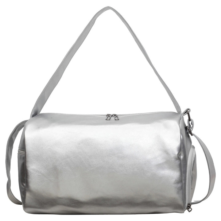 Stylish Leather Duffle Bag