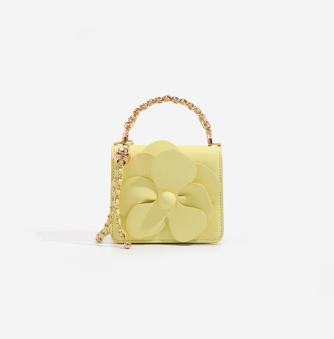 Women’s Mini Handbag with Playful Floral Design