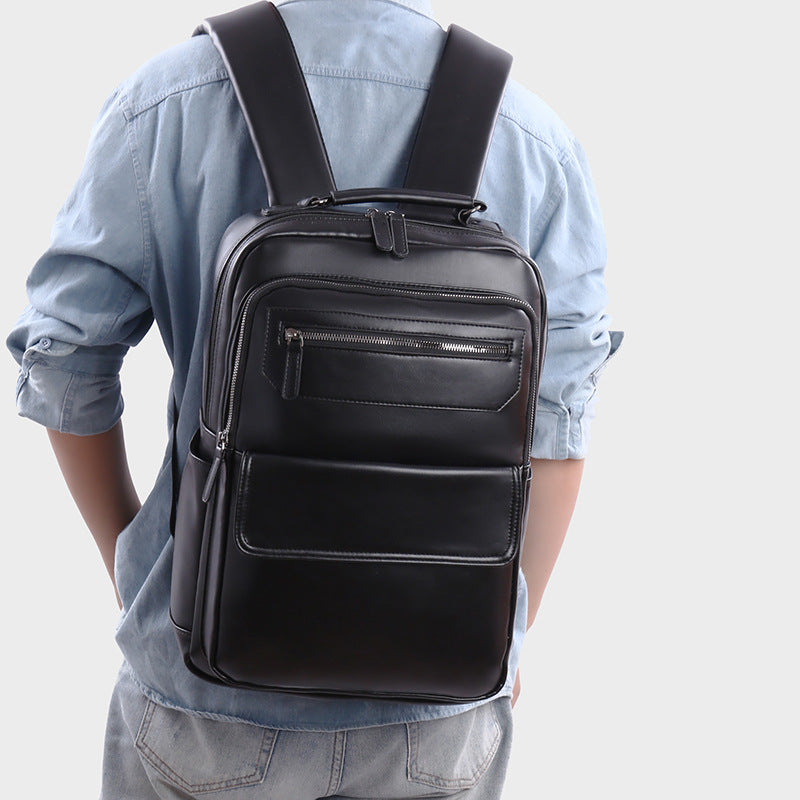 Executive Leather Backpack Cardanzo