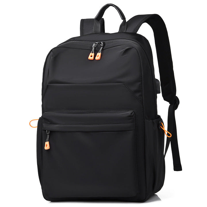 Backpack with innovative compartments and optimized ergonomics