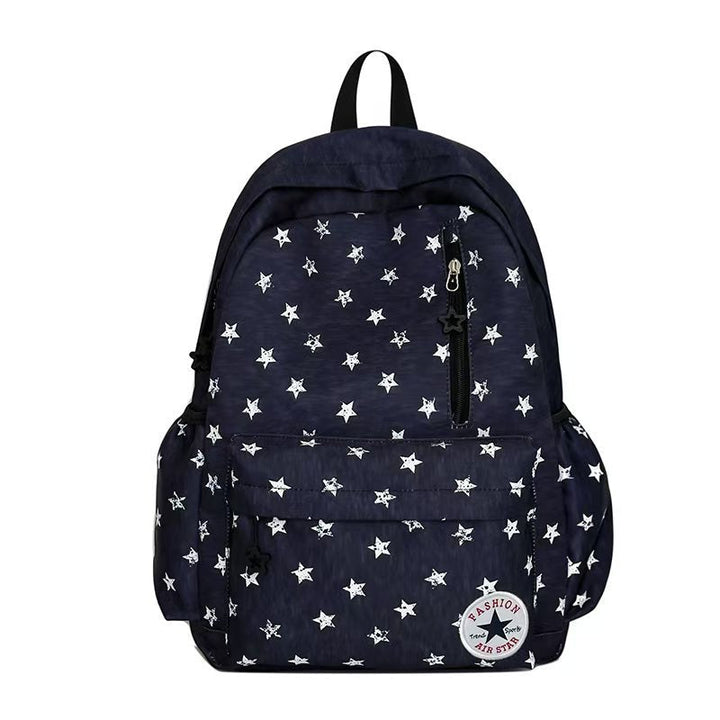 Star-Patterned Outdoor Backpack