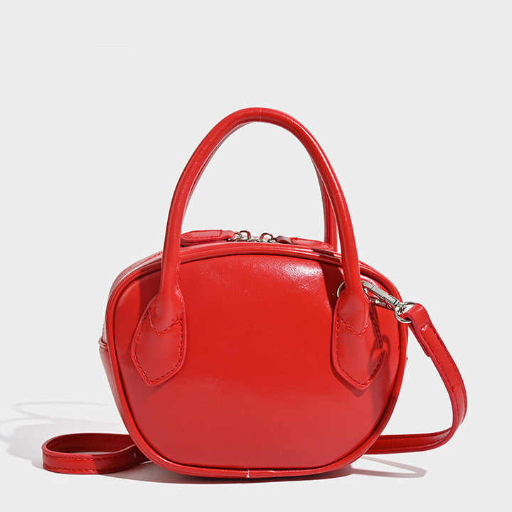 Women's Mini Handbag with Luxurious Leather Accents