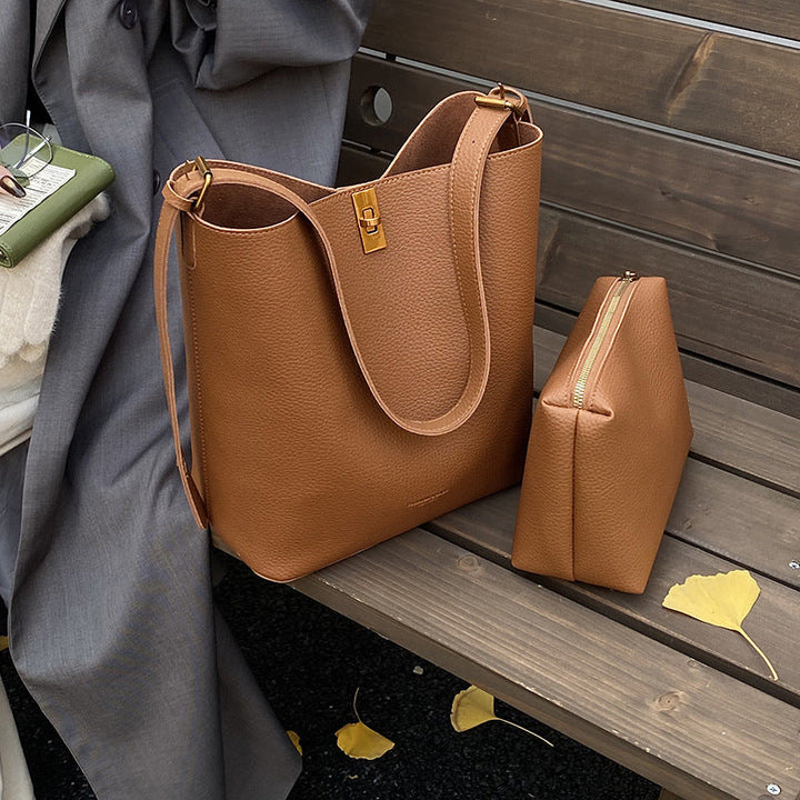 Ladies elegant Tote Bag with modern closure