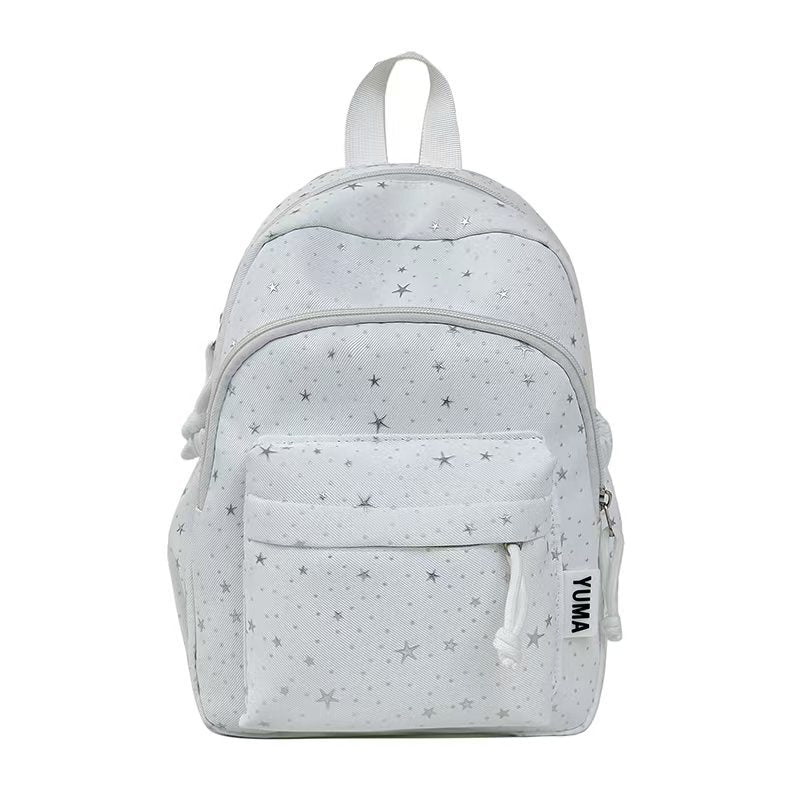 Star-Embellished Multifunctional Backpack