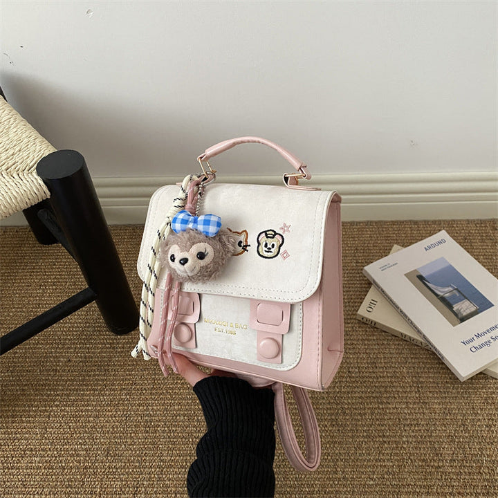 Women playful mini backpack bag