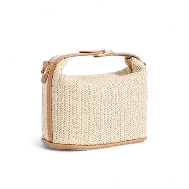 Small Shoulder Bag in Straw