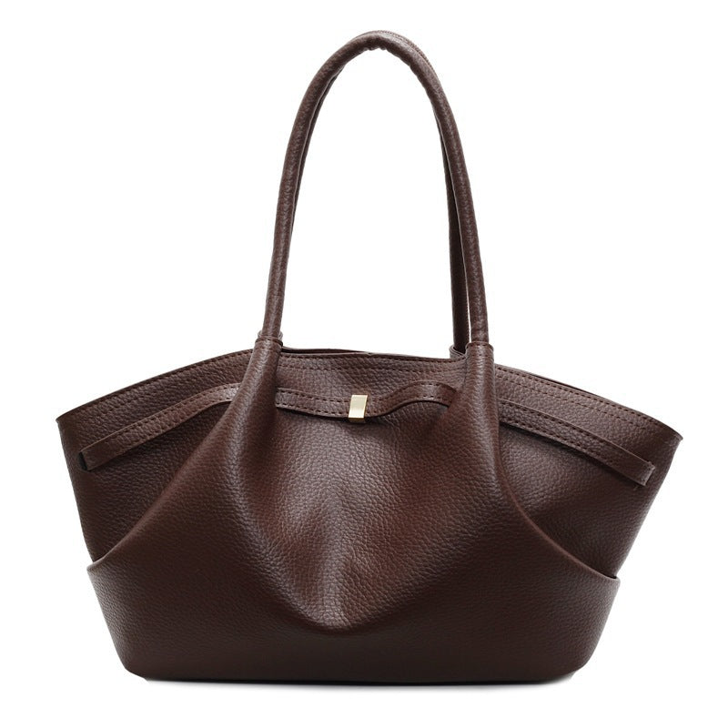Women's tote bag with structured design