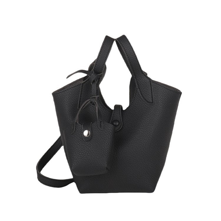Ladies' tote bag with detachable mini organizer