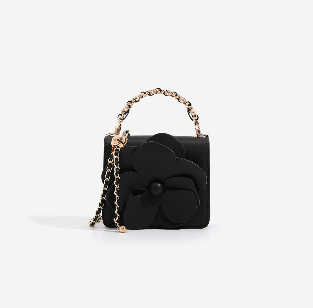 Women’s Mini Handbag with Playful Floral Design
