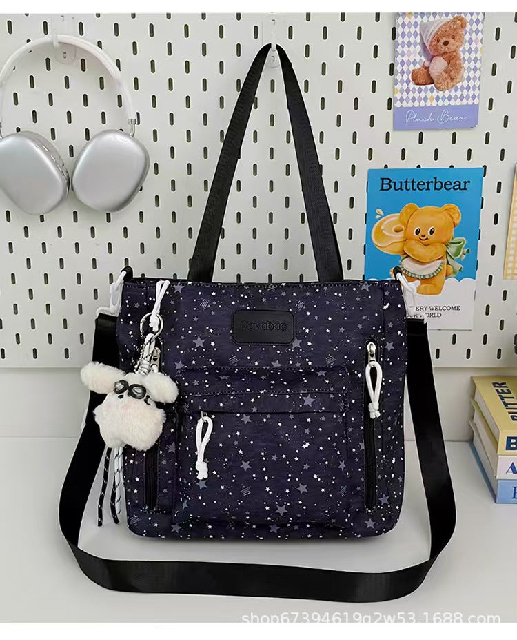 Star-Patterned Multi-Functional Backpack