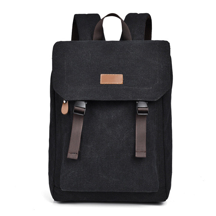 Backpack with Practical Flap Lid and Durable Material