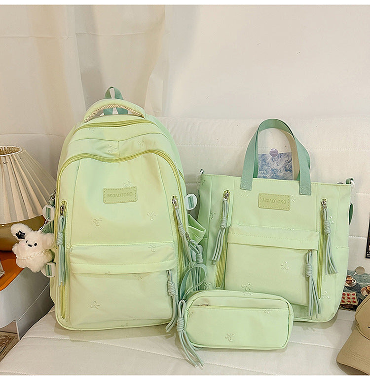 Multi-Functional School Backpack and Tote Bundle