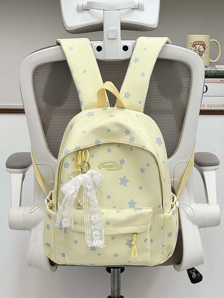 Star-Patterned Lightweight Backpack