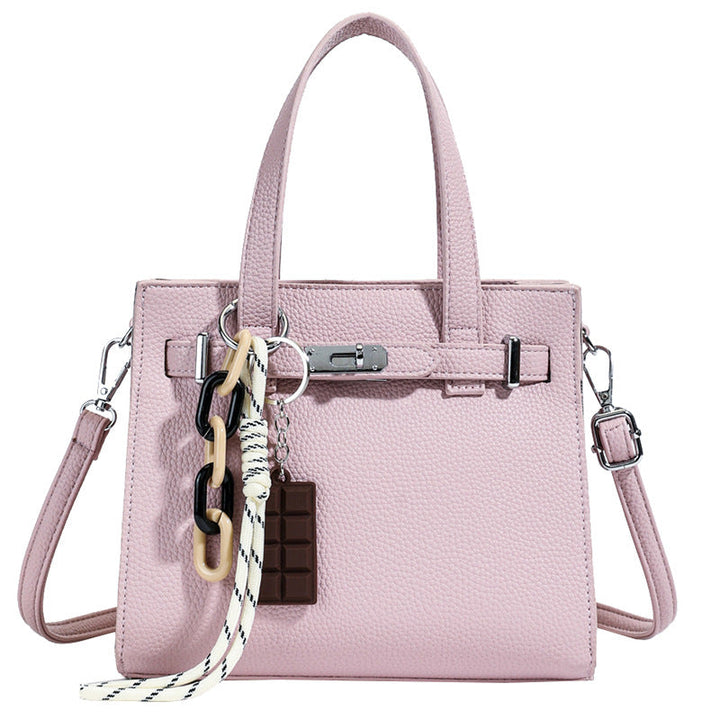 Ladies elegant mini bag with detachable pendant