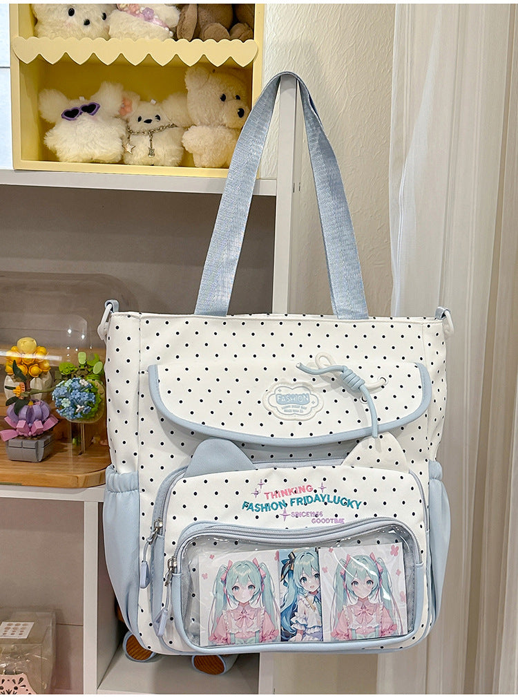 Casual Stylish Tote School Backpack
