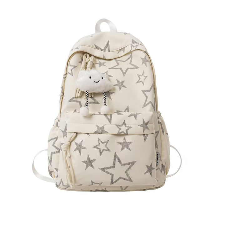 Star-Printed Playful Backpack