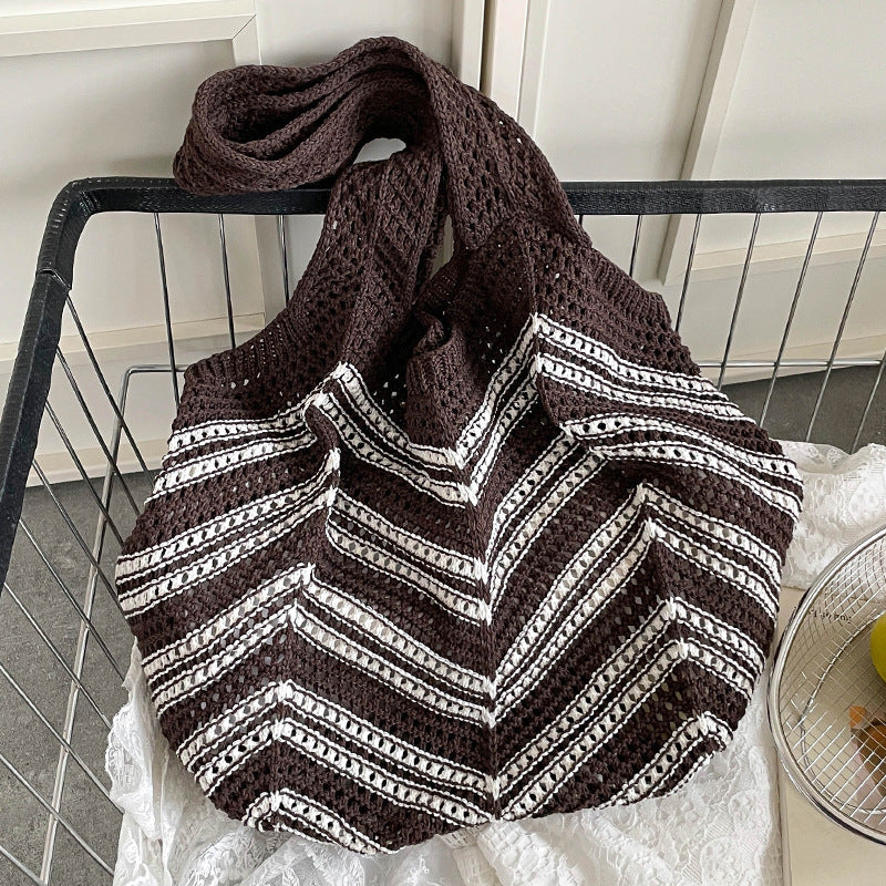 Ladies Crochet Tote Bag