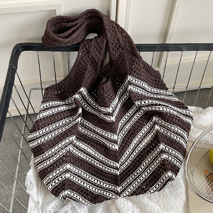 Ladies Crochet Tote Bag