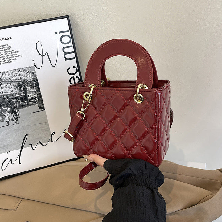Ladies elegant mini handbag with quilted design