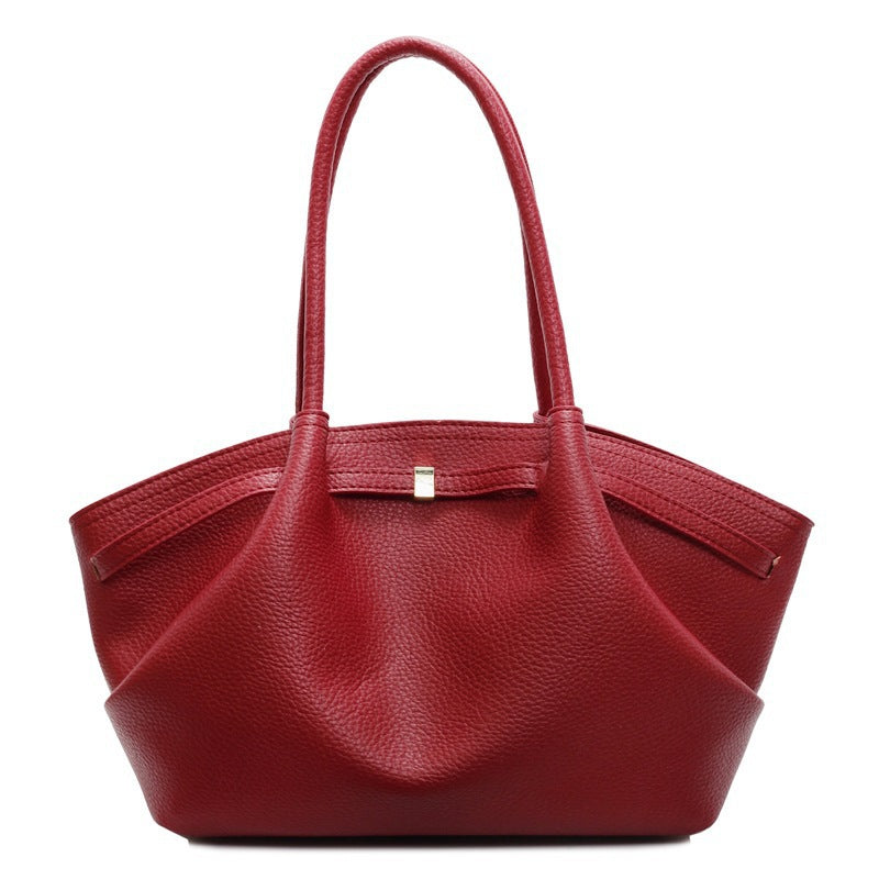 Women's tote bag with structured design