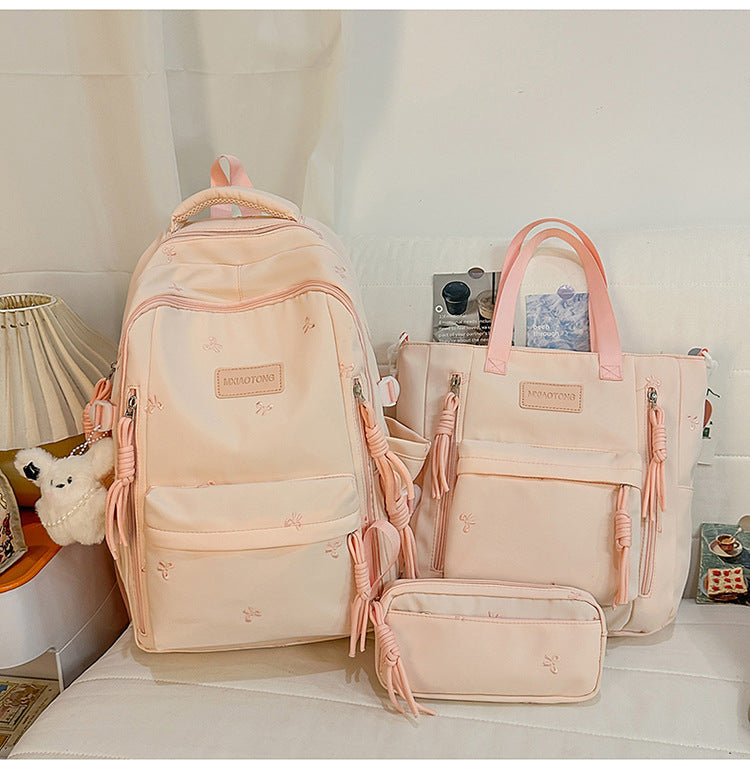 Multi-Functional School Backpack and Tote Bundle