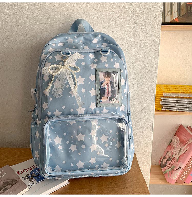 Star-Themed Multi-Functional Backpack