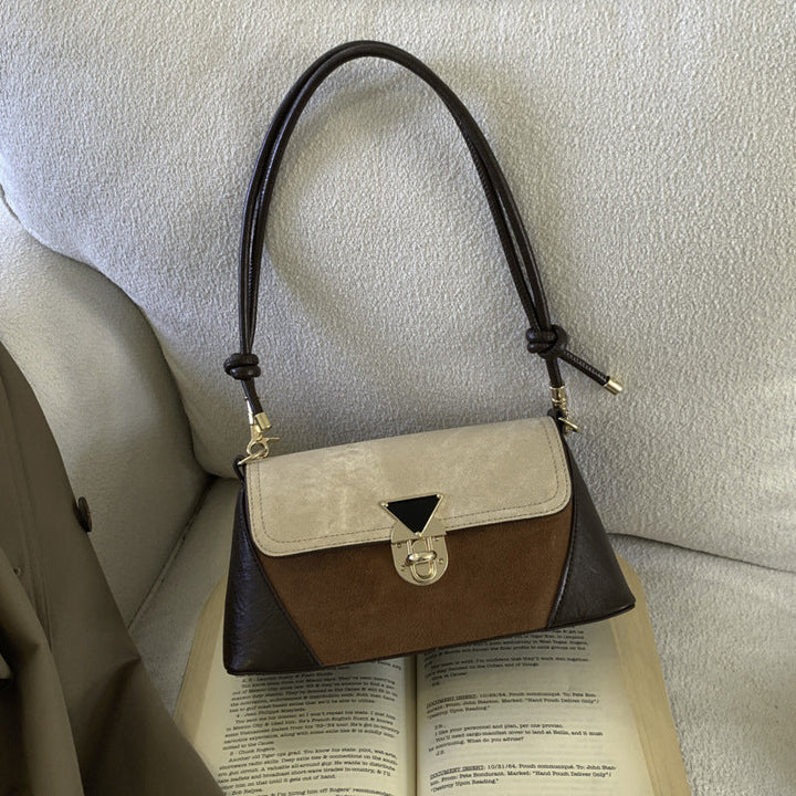 Ladies elegant crossbody bag with structured front