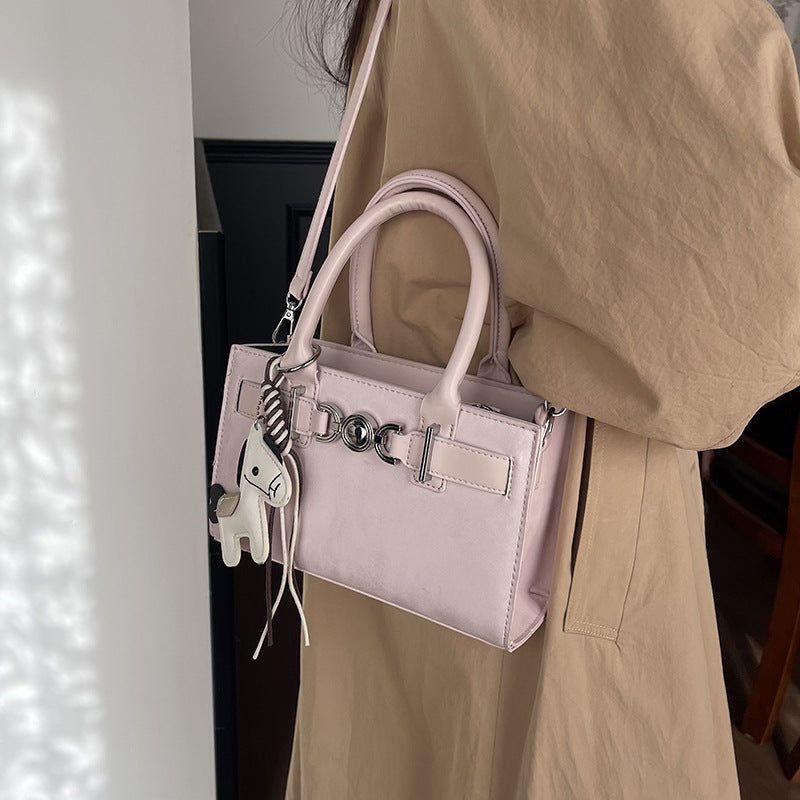 Ladies Mini Handbag with Charming Pendant