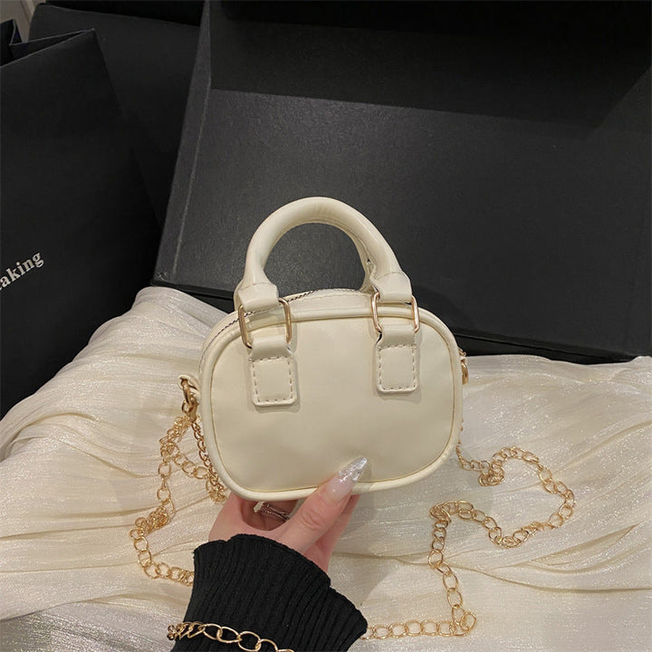 Women’s Mini Handbag with Removable Chain and Elegant Design