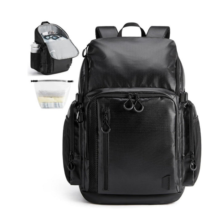Multifunctional backpack with insulated interior compartment and special compartment organization