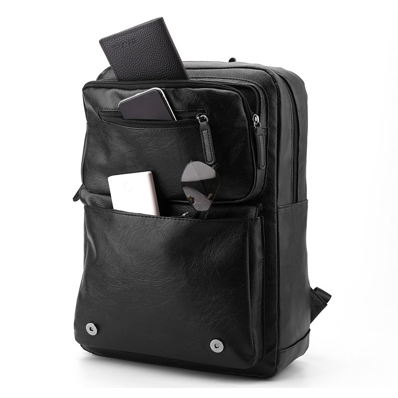 Stylish Leather Backpack Cardanzo